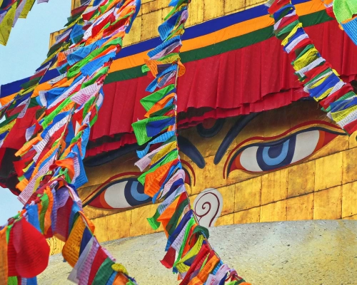 Eyes Of Boudhanath