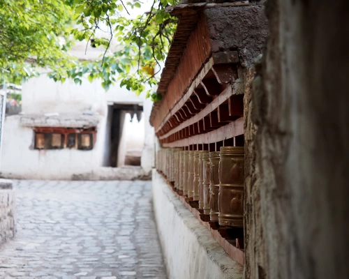 Prayer Wheels Alchi